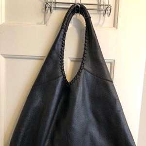 Banana Republic Pebbled Leather Shoulder Bag, Hobo